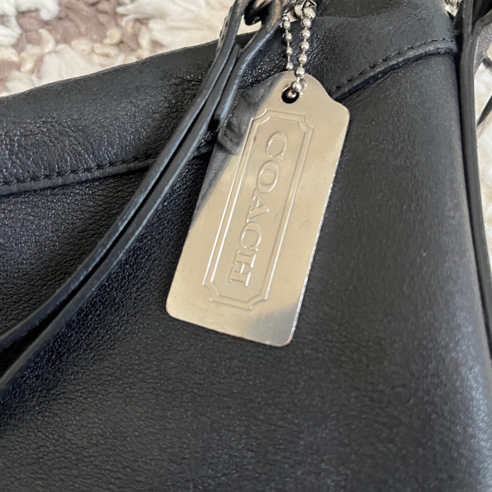 COACH black vintage Y2K shoulder bag 9177 - Picture 7 of 11